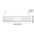 thumbnail image 3 of Klonfd 1PC Vent Deflector Ac Vent Deflector Adjustable Air Conditioner Deflector Universal Retractable Direct Blowing Retractable Air Conditioner Shiel Baffle Wind, 3 of 6