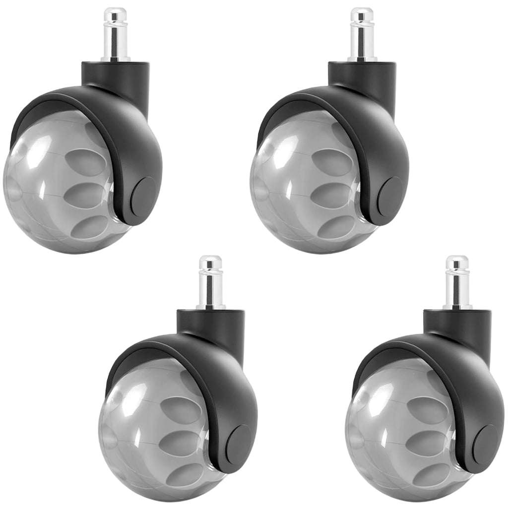 Office Computer Chair Wheel 360 Degree Swivels Rollers Heavy Duty Swivels Castor Furniture Wheel Roller Easy to Install