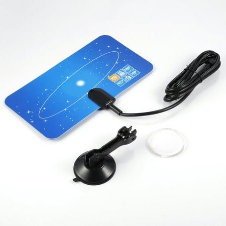 Indoor Uhf Hdtv - Indoor HD TV HDTV DTV VHF UHF PC NB Flat High Gain Antenna 1080P