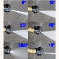 thumbnail image 3 of Pressure Washer Spray Nozzle, 6-in-1 Quick Change over and Adjustable , 1/4in Plug Connect Tips 4000PSI for Pressure Washer, 3 of 5