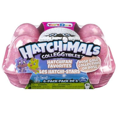 Hatchimals CollEGGtibles Saison 2 - Lot de 6 Pièces en Or Rose