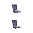 thumbnail image 1 of Bewildely Fundas para sillas, funda europea, funda completa impermeable, cojín antideslizante, Protector elástico, accesorios de Hotel para Gris 2piezas Bewildely CBP440034, 1 of 6