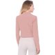 thumbnail image 5 of Chaqueta Corta Casual Allegra K Día de San Patricio sin cuello para Mujer Rosa XS, 5 of 6