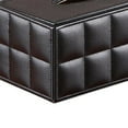 thumbnail image 4 of BE-TOOL Leather Tissue Box Paper Box Holder for Bathroom Bedroom Home Office White/Black, 4 of 5
