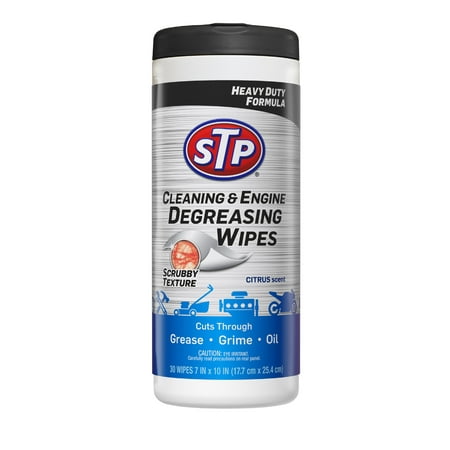 STP® Cleaning & Engine Degreasing Wipes, Citrus Scent (30 (Best Way To Degrease Engine)