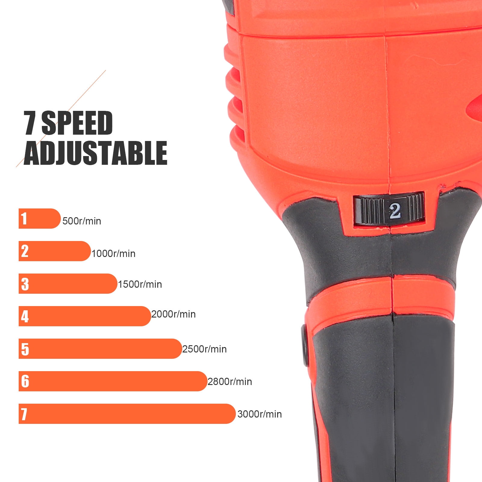 LineYDI Mini Cordless Buffer Polisher 7ich Buffer Polishing Car Polisher Waxing Tool Set 7" 1580W