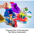 thumbnail image 4 of Set lanzador Fisher-Price Imaginext con figuras alienígenas de 3 pulgadas, 4 of 6