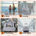 thumbnail image 7 of RUseeN Pet Carrier Bag Airline Approved for Cats and Dogs Cats Puppies up to 20 Lbs, Soft Sided, Collapsible Travel Puppy Carrier - Pink, 7 of 7