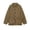 Brown, variant on Jackets for Women, Women’s Pleated Jacket, Button Down Oversized Lapel Collar Coat