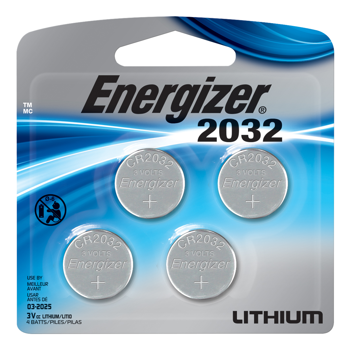 Energizer 2025 Batteries (2 Pack), 3V Lithium Coin Batteries - Walmart.com - Walmart.com