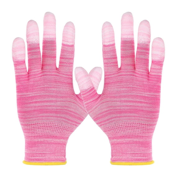 4Set Anti-Static Gloves Electrostatic Protective Gloves, Large Size Pink