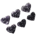 thumbnail image 3 of Natural Uruguayan Amethyst Heart-Shaped Cluster with Positive Energy Enhancing Spiritual Jewelry, Home Decor, and Gift for Collectors and Crystal Enthusiasts(2.36in), 3 of 5