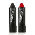 thumbnail image 1 of Lápiz labial Vivid Black and Red - Paquete de 2 - Color de labios translúcido atrevido sin brillo con acabado mate - Maquillaje y cosméticos de Splashes & Spills, 1 of 5
