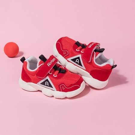 

Toyella Baby Toddler Shoes Soft Sole Non-slip Men And Women Red 21