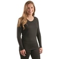 thumbnail image 3 of Guide Gear Women's Lightweight Base Layer Top Black LARGE, 3 of 4