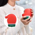thumbnail image 2 of STARTIST Sac de Chauffe-Eau en Silicone pour Micro-Ondes de Noël Chapeau Rouge, 2 of 9