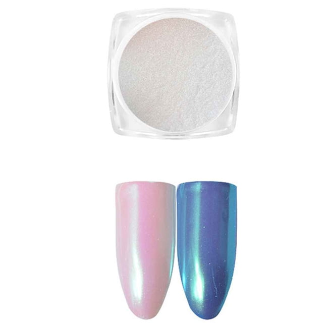 kurtrusly Shell Colorful Nail Glitters Mirror Powder Manicure Nail Art Glitter Body Hair Decorations Manicure Tools