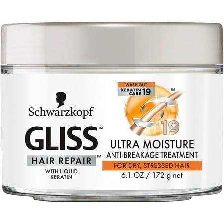 Gliss Hair Repair Anti Breakage Treatment, Ultra Moisture, 6.1 (Best Anti Breakage Treatment)