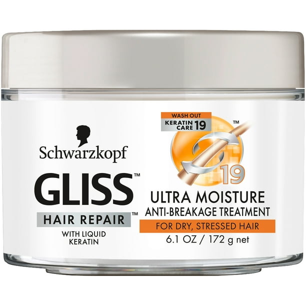Gliss Hair Repair Anti Breakage Treatment, Ultra Moisture, Ounce - Gliss Hair Repair Anti Breakage Treatment, Ultra Moisture, Ounce -