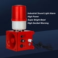 thumbnail image 4 of Lámpara de Advertencia Industrial, Protección IP65 US EE. Uu. Luz de alarma de seguridad 110V instalación fácil para el sitio de construcción, 4 of 7