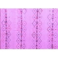 thumbnail image 1 of Ahgly Company Indoor Rectangle Solid Purple Modern Area Rugs, 5' x 8', 1 of 4