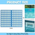 thumbnail image 3 of Tong Pool Net For Debris Removal Heavy Duty Swimming Pool Leaf Rake With Fine Mesh Aluminium And Long Handle For Easy Cleaning, 3 of 6