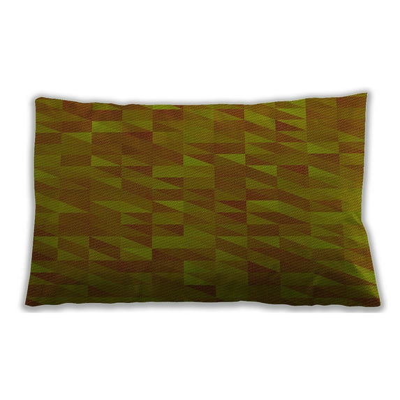 Ahgly Company Indoor Rectangular Contemporary Lumbar Throw Pillow, 13 inch by 19 inch