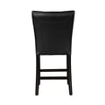 thumbnail image 4 of Steve Silver Markina Black Vinyl Counter Chair, 4 of 6
