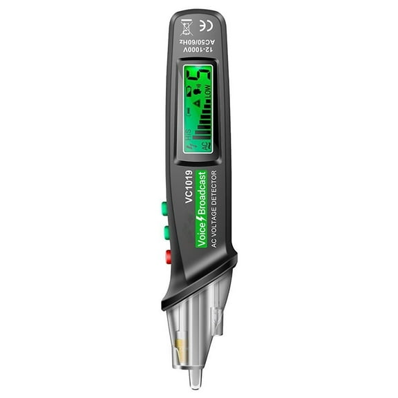 Compact Positioning Voltage Tester with Adjustable Non-Contact Sensitivity Elec Testing Tool