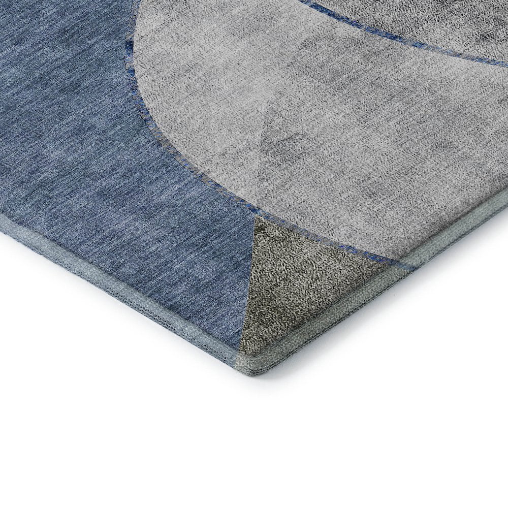 Addison Rugs Premium Machine Washable Mayfield  Blue 1'8" x 2'6" Rug