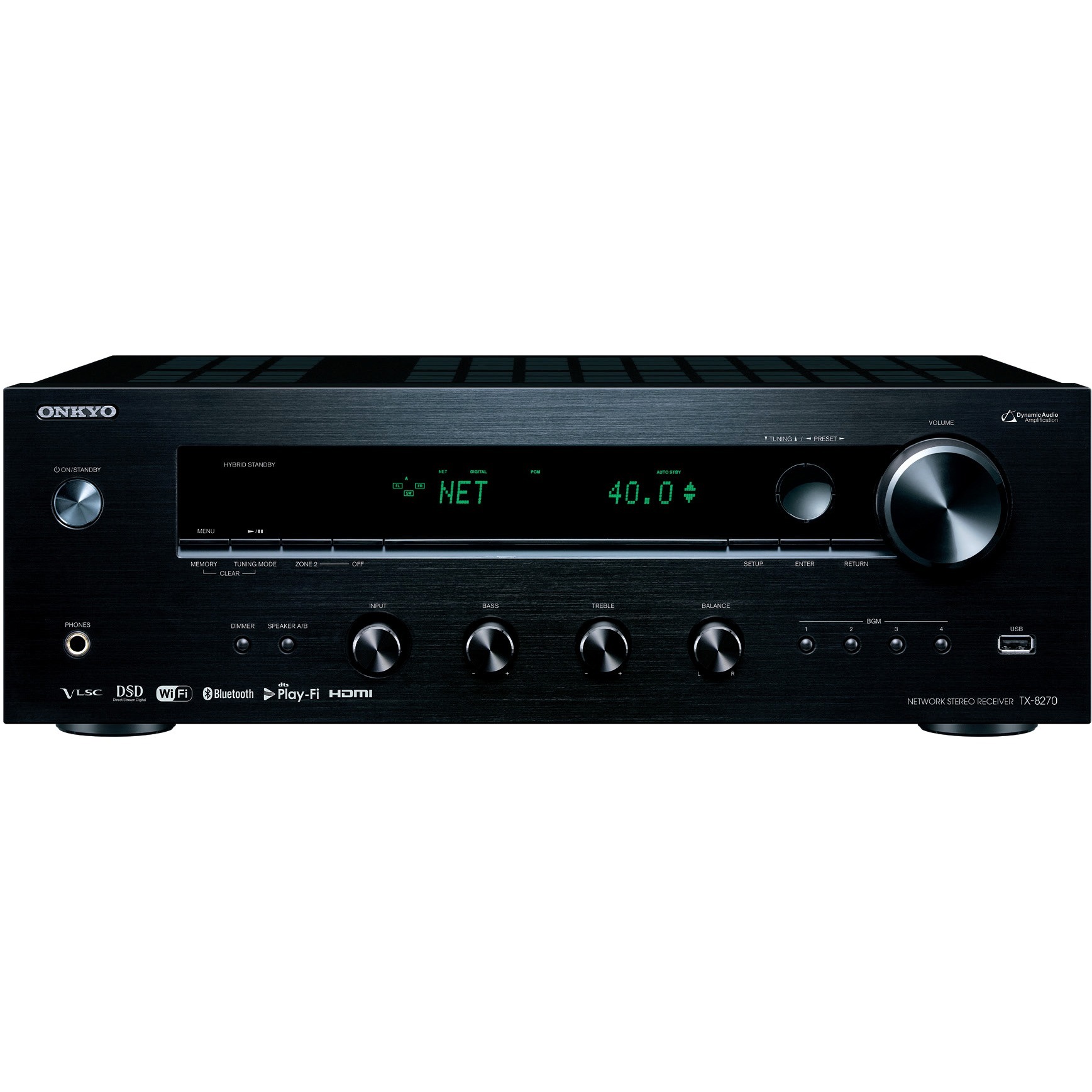 Onkyo TX8270 Network Stereo Receiver with builtin hdmi, wifi, and