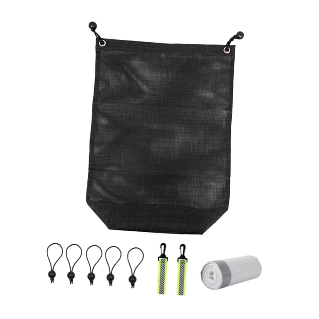 Bolsa De Basura Para UTV Con Tira Reflectante De Alto Rendimiento Y Forro Interior Resistente.