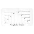 thumbnail image 2 of AKEGAMN Clearance! Boxy Bag Making Templates Acrylic Cutting Templates With Scale Bag Maker Boxed Bottom Cutting Template Reusable Clear Cut Ruler Template For Quilting Fabric(8 Sizes In 1 Tool) Acr, 2 of 9