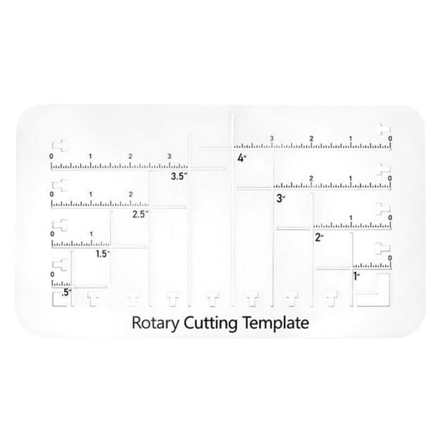 Tool Kit for Home, Boxy Bag Making Templates Acrylic Cutting Templates with Scale Bag Maker Boxed Bottom Cutting Template Reusable Clear Cut Ruler Template for Quilting Fabric(8 Sizes In 1 Tool)