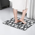 thumbnail image 4 of Ghostly Boo Halloween Pattern Flannel Non Slip Door Rugs,Washable Door Mats Indoor,Decorative Door Mats,Dirt-Resistant and Absorbent Doormat for Entrance,Bedroom,Kitchen,Bathroom,23.5x16in(60x40cm), 4 of 5