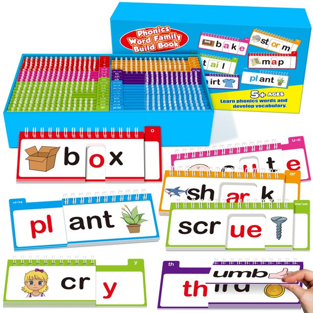 Flipbooks educativos Edulok 40 para leer y rimar durante más de 3 años