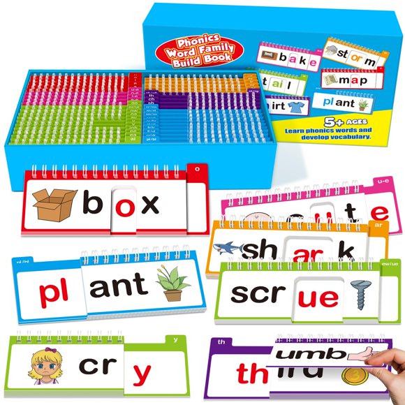 Flipbooks educativos Edulok 40 para leer y rimar durante más de 3 años