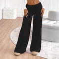 thumbnail image 4 of Womens Workout Comfy Leggings No Front Seam Straight Leggings Low Waist Gym Yoga Pants XL, 4 of 7