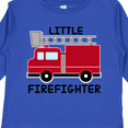 thumbnail image 4 of Inktastic Red Fire Little Firefighter Boys or Girls Long Sleeve Toddler T-Shirt, 4 of 5