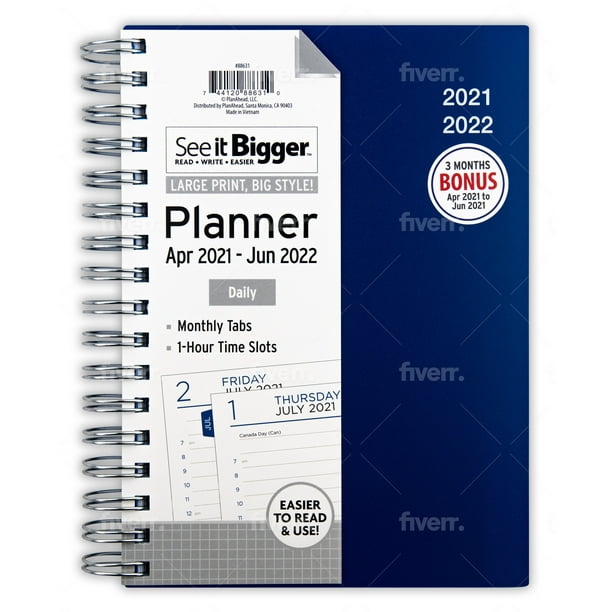 PlanAhead See it Bigger Daily Planner