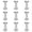 Silver, variant on 10 Pcs Aluminum Alloy Fishbone Tent Stakes Deck Anchor Pegs with Spring Rope Buckle Hook, Windproof Camping Pegs for Wood Platform, Secure Tent Anchors for Outdoor Hiking 3Inch