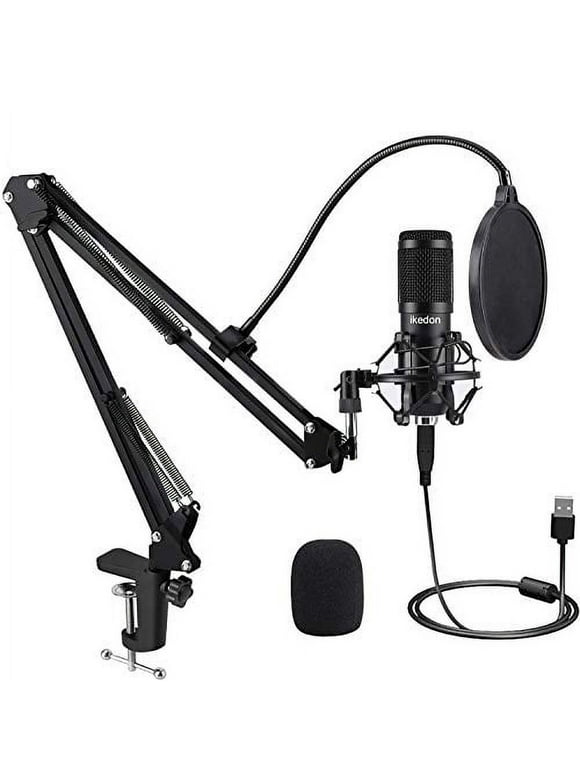 MOVO - PodKit2AH Podcast Equipment Bundle for 2 Condenser ... - Best Buy - Best Value Podcasting Bundle For Podcasters