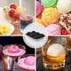 thumbnail image 5 of Molde para cubitos de hielo de silicona, forma de bola de hielo 6 cucharillas de hielo con tapa y embudo, perfecto para whisky, cócteles, comida para bebés y vino Xemadio LKX-0197, 5 of 6
