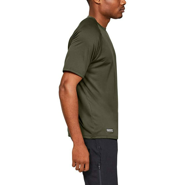 Under Armour Mens T-Shirt UA Tactical Tech Short Sleeve Athletic Tee  1005684, Marine Green, 2XL