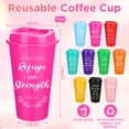thumbnail image 2 of Set de 20 Vasos Reutilizables de Plástico para Café Skylety con Versículos Bíblicos de 16 oz, 2 of 7