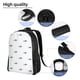 thumbnail image 5 of Disketp Cute Shark Mochila Unisex de Apertura Lateral Completa, Mochila para Laptop para Escuela, Trabajo y Viajes, 5 of 8
