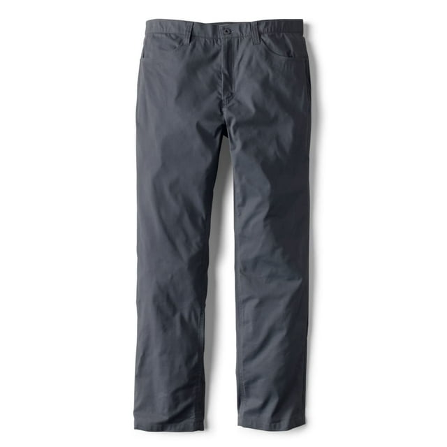 Pantalones Orvis Out-Off-Office con 5 bolsillos para hombre, de carbono, 34 de ancho x 32 de largo