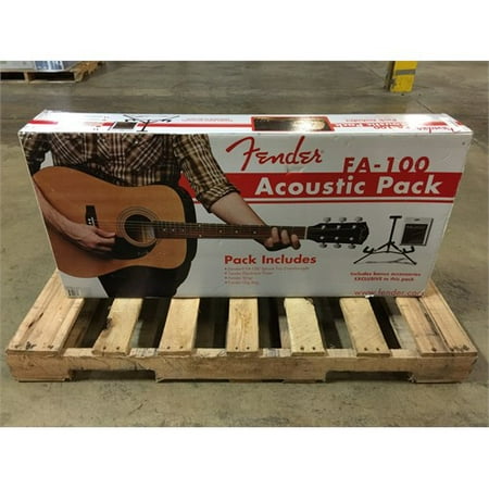 Refurbished Fender Acoustic Guitar FA-100 Beginner (Best Fender Guitar For Beginners)