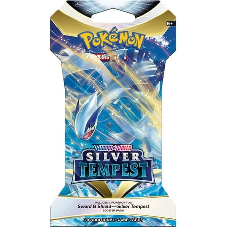 Pokémon - Trading Card Game: Silver Tempest Sleeved Boosters - Styles May Vary