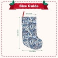 thumbnail image 3 of Lsque Paisley Floral Branches Pattern 18 Inch Christmas Stockings, Festive Holiday Stocking for Christmas Decorations Holiday Decor, 3 of 7